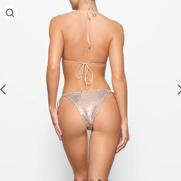 NWT- SKIMS Sequin TOP Size XXS - Picture 3 of 5